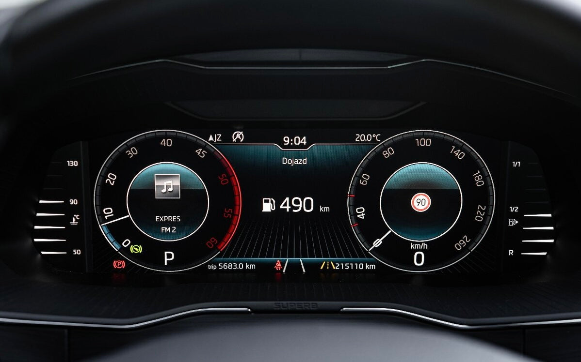ŠKODA SUPERB COMBI TDI 140KW VIRTUAL COCPIT