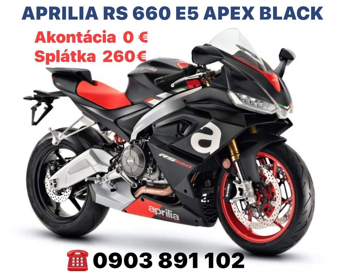Aprilia RS 660 E5 Apex Black