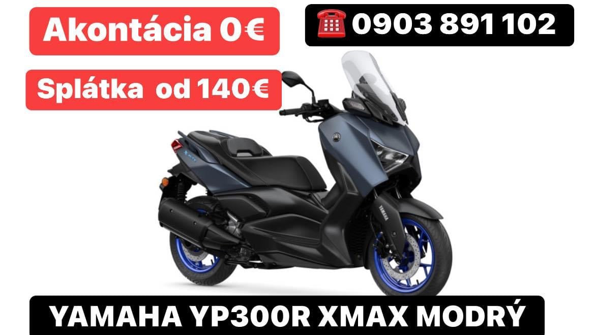 YAMAHA YP300R XMAX MODRÝ