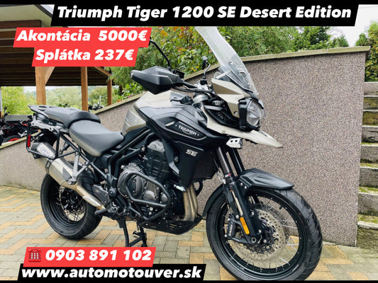 Triumph Tiger 1200 SE Desert Edition