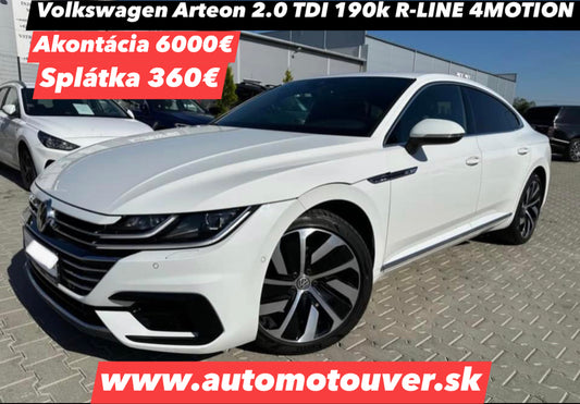 Volkswagen Arteon 2.0 TDI 190k R-LINE 4MOTION