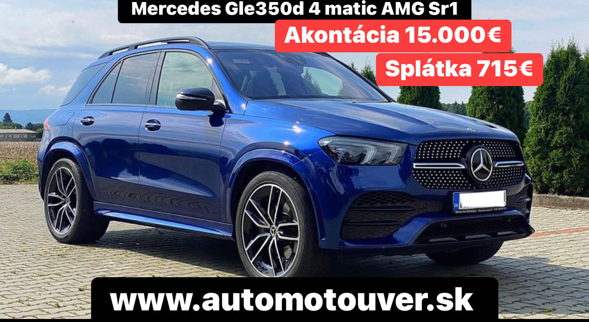 Mercedes Gle350d 4 matic AMG Sr1