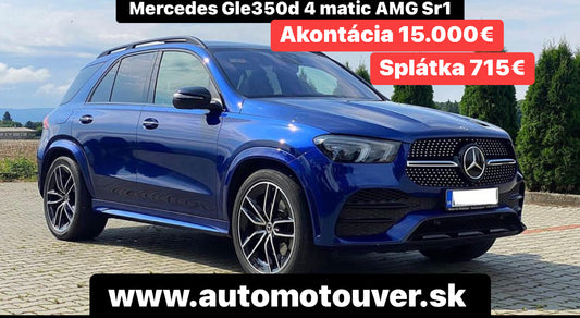 Mercedes Gle350d 4 matic AMG Sr1