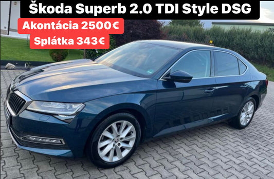 Škoda Superb 2.0 TDI Style DSG
