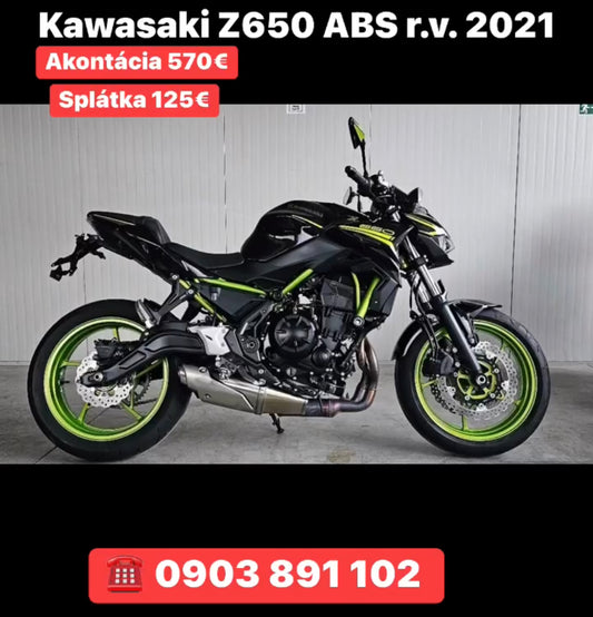 Kawasaki Z650 ABS r.v. 2021