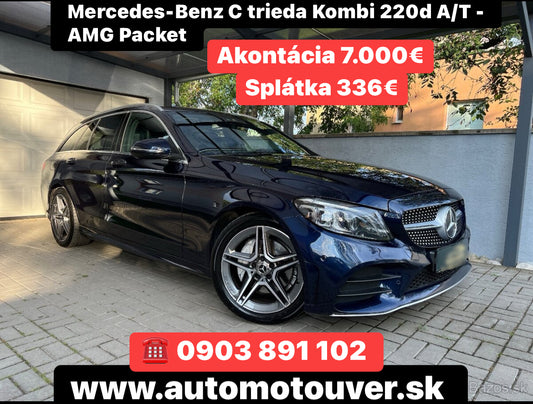 Mercedes-Benz C trieda Kombi 220d A/T - AMG Packet