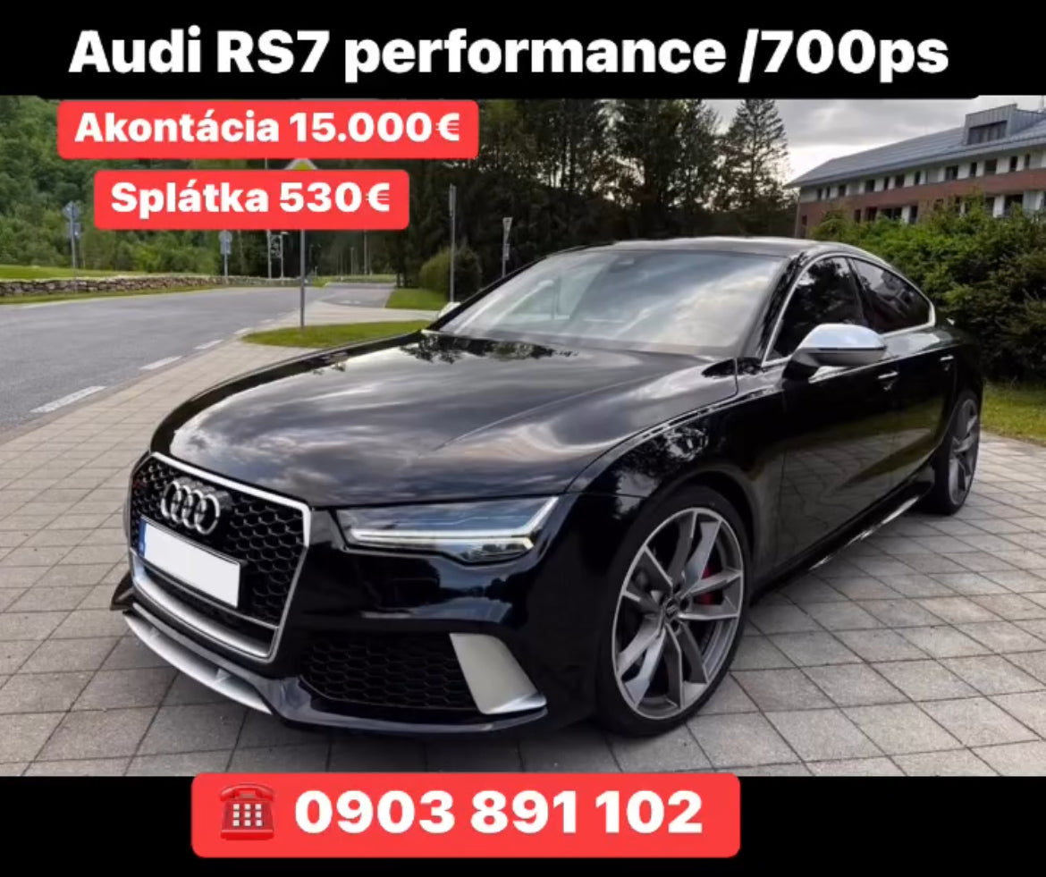 Audi RS7 performance 700ps