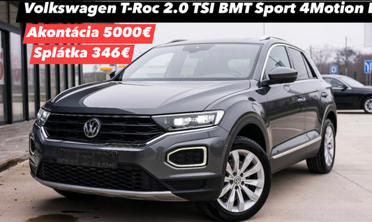 Volkswagen T-Roc 2.0 TSI BMT Sport 4Motion DSG