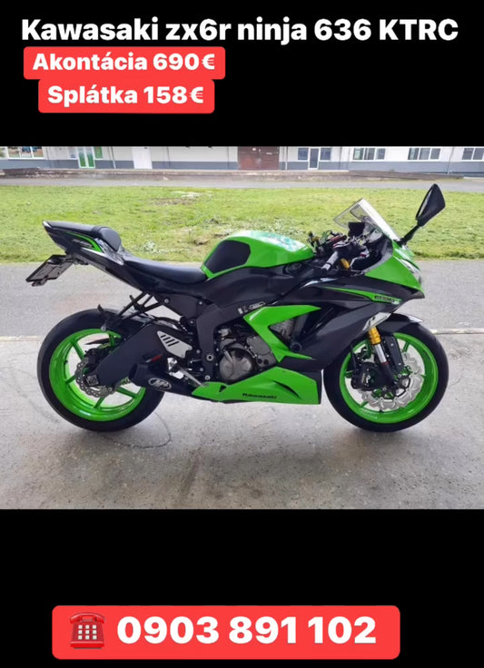 Kawasaki zx6r ninja 636 KTRC