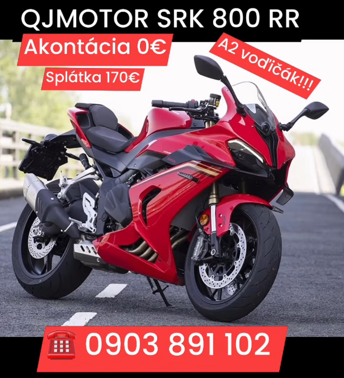 QJMOTOR SRK 800 RR