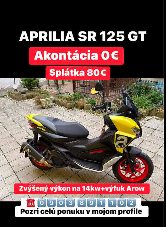 APRILIA SR 125 GT