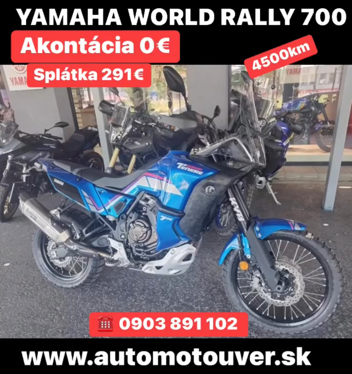 YAMAHA WORLD RALLY 700