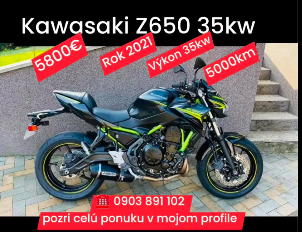 Kawasaki Z650 35kw