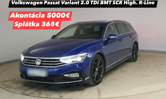 Volkswagen Passat Variant 2.0 TDI 190k BMT SCR High. R-Line