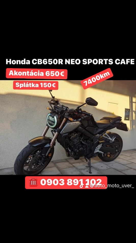 Honda CB650R NEO SPORTS CAFE