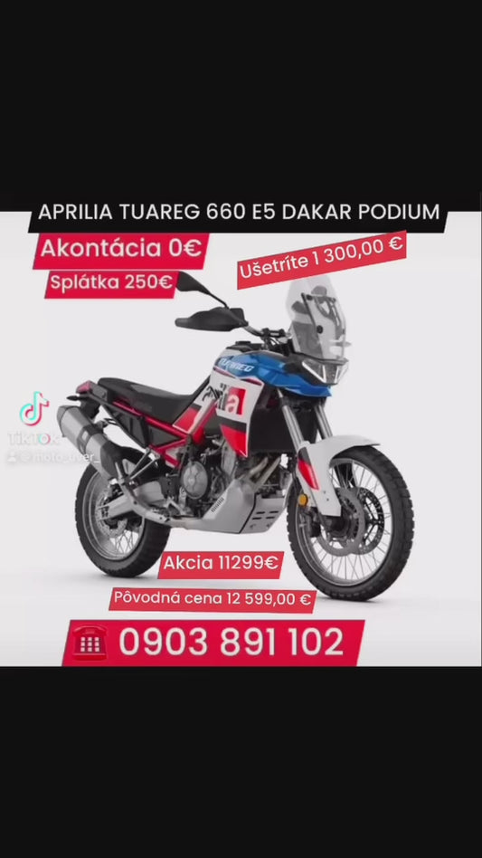 APRILIA TUAREG 660 E5 DAKAR PODIUM